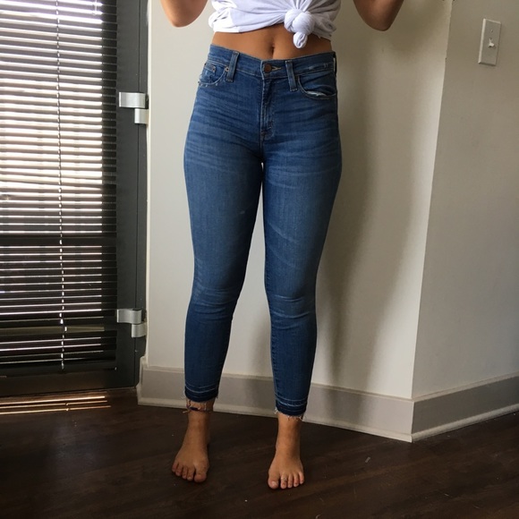 J.Crew Lookout High Rise Crop Jeans - Picture 1 of 4